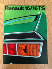 Renault 16 16 TS prospetto
