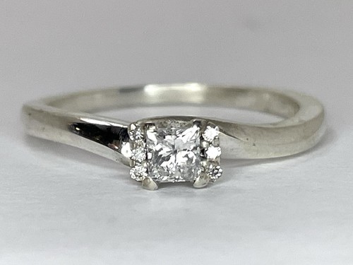 Vintage 9ct oro bianco - vintage,