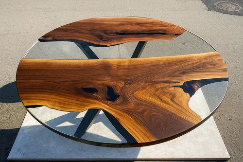 Piano tavolo caffè epoxy - tavolo,