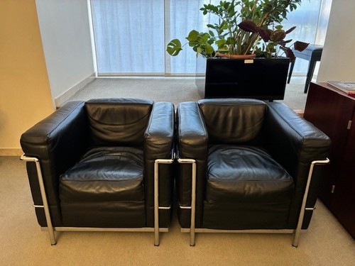Poltrone corbusier lc2 - ,