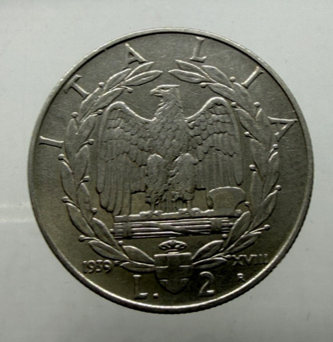 Lire 1939 impero xviii - xviii, anti
