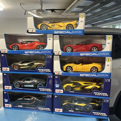 Maisto diecast cars 45 - 1:18, $45