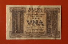 BANCONOTA 1 LIRA 14-11-1939