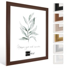 Cornice portafoto Valencia wengé rovere moro decoro molte misure galleria poster cornice