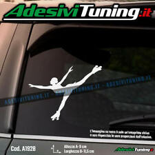 Adesivo Ballerina pattini a