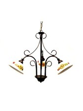 Lampadario classico in ferro