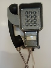 Vintage industrial telephone - industrial,