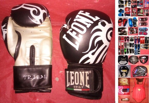Guantoni boxe leone tribal - guantoni,