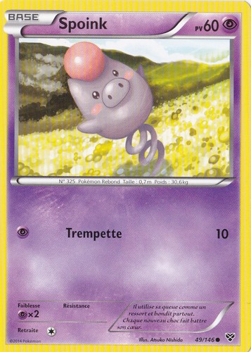 Spoink 49 146 carte - -, 49/146