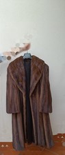 Vintage Pelliccia Visone Lunga
