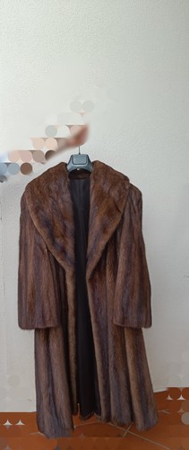 Vintage pelliccia visone lunga - vintage,
