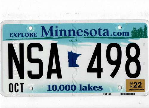 Targa passeggeri minnesota - passeggeri,