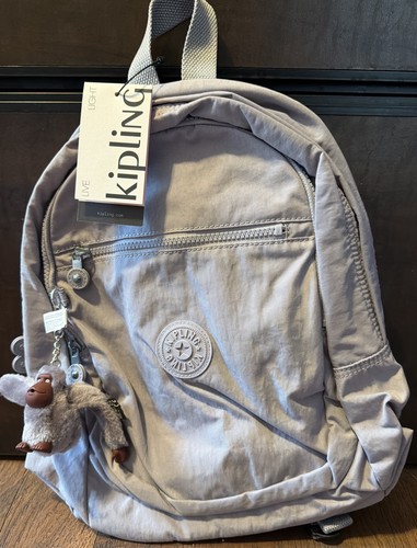 Zaino kipling grigio tortora - zaino,