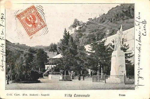 Du160 cartolina cosenza - cartolina, citta'