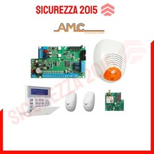 KIT allarme antintrusione filare con tastiera e modulo 4G incluso – AMC KIT 951