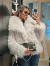 CAPPOTTO PELLICCIA SINTETICA