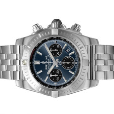 Breitling Chronomat B01 44 AB0115101C1A1 Chronograph Stainless Steel Watch