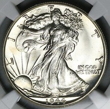1944-D NGC MS 66 Walking
