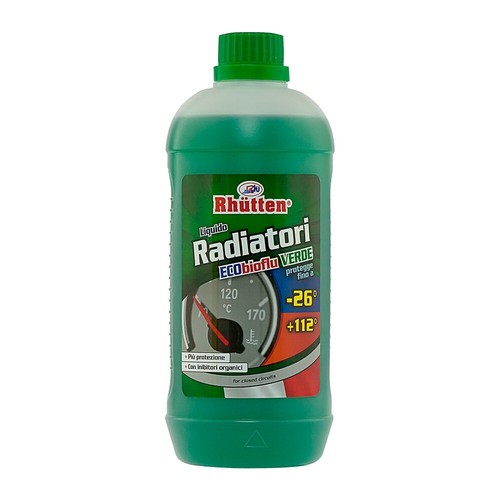 Liquido radiatore verde - radiatore, puro