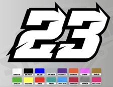 3pz Adesivi Stickers NUMERO