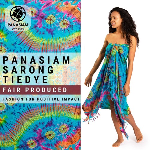 Panasiam sarong pareo - panasiam, tie-dye
