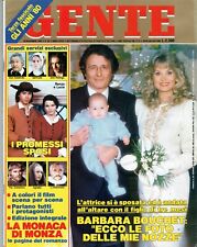 GENTE 1989/48=BARBARA BOUCHET=PROMESSI SPOSI DELPHINE FOREST ROSALINA NERI=