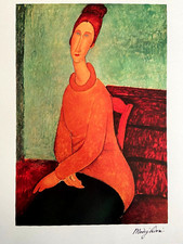 Amedeo Modigliani Litografia