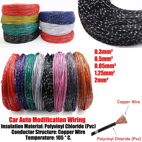 Cavo auto 2mm parete - 0,3-2mm²,