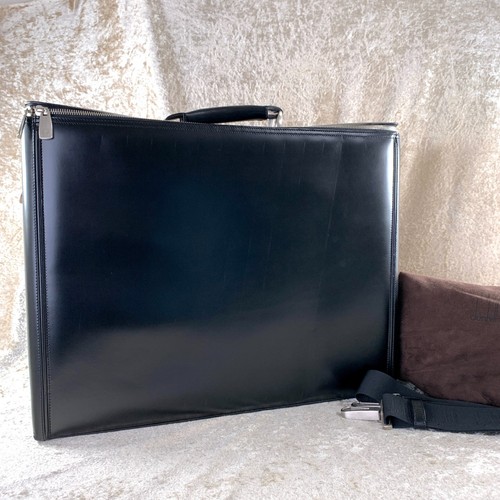 Dunhill valigetta pelle nera - valigetta,