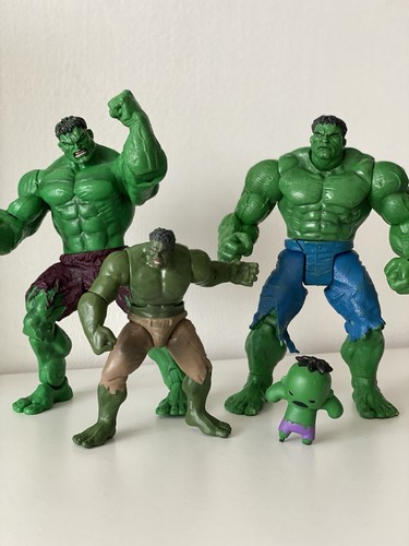 Lot hulk action figures - lot, of