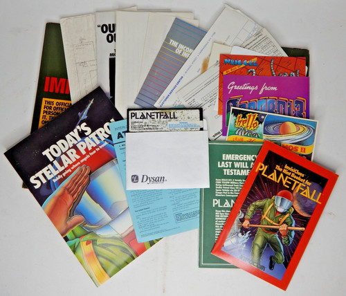 Lotto planetfall infocom - infocom, gioco