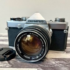 Olympus OM-1N fotocamera reflex pellicola con obiettivo G.ZUIKO AUTO-S 50 mm F1.4! Dal Giappone