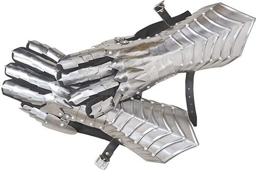 Medieval knight gauntlet - knight, pair