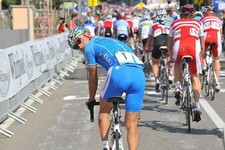 Maglia originale Nazionale Italiana ciclismo – firmata Paolo Bettini