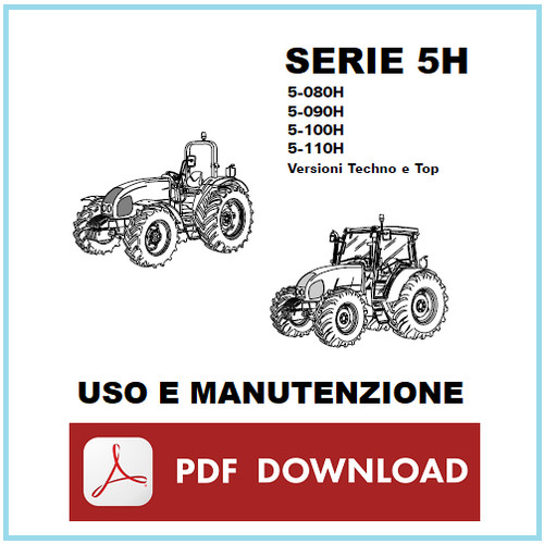 Landini 110h serie 5h - landini, 5-110h