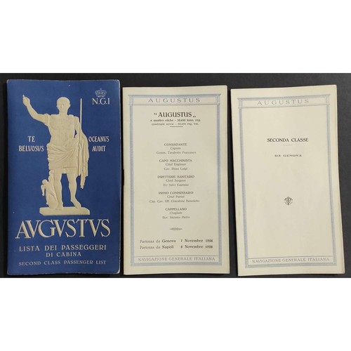 Augustus lista passeggeri - lista,