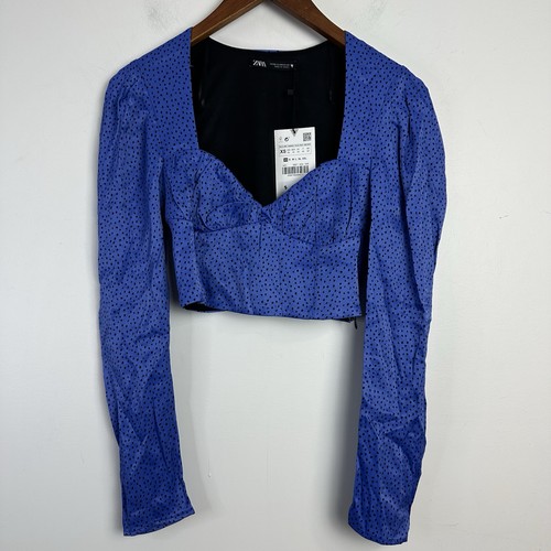 Top donna zara blu - donna,