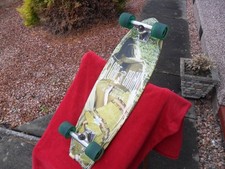 SKATEBOARD GLOBO COMPLETO "NAKED IN MONTAUK NEW YORK 2013" tutto originale