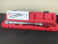 #bm668 MAC TOOLS TWXF100 CHIAVE DINAMOMETRICA 3/8" DRIVE TESTA FLESSIBILE ROTONDA 10-100 FT LBS