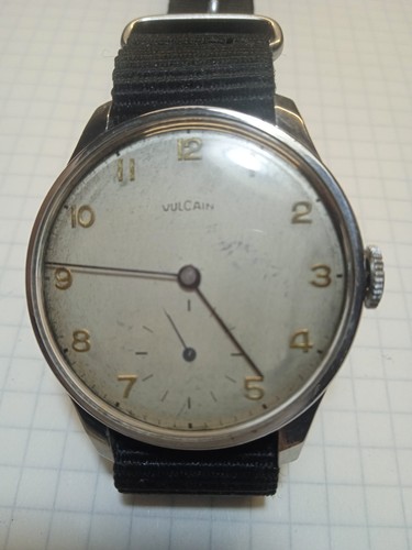 Vulcain cal 593 raro vintage - vulcain,