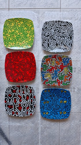 Set piatti keith - set,