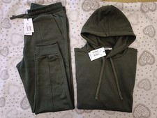 Tuta Felpata Sorbino Verde