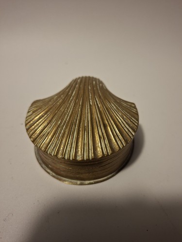 Antica scatolina ottone - in,