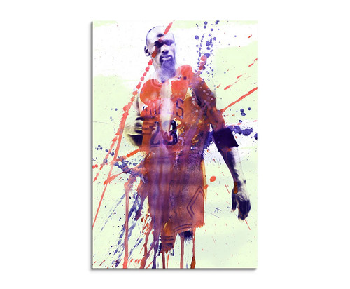 Quadro tela arte acquerello - su,