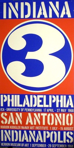 Robert indiana raro manifesto - robert,