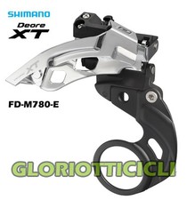 SHIMANO  DERAGLIATORE MTB XT FD-M780-E TOP SWING TRIPLA 3X10