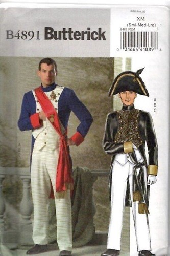 Uncut butterick b4891 costume - uncut,