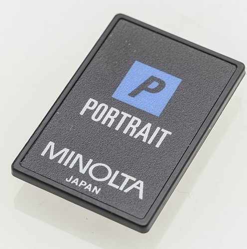 Scheda minolta portrait - portrait,