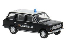 Brekina Automobile Fiat 124 Familiare dei Carabinieri Collezione Agosto 2025