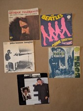 5 Vinili 45 giri - George Harrison; John Lennon; Paul McCartney; The Beatles